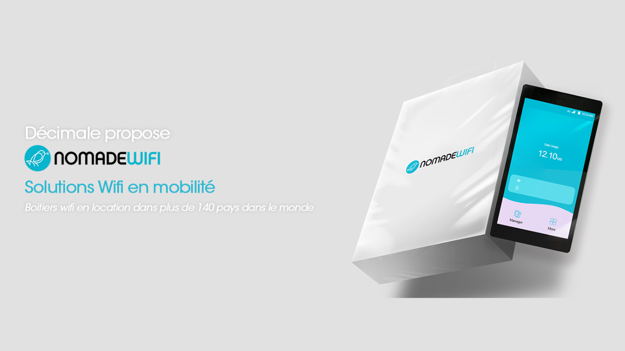Nomade Wifi x Décimale